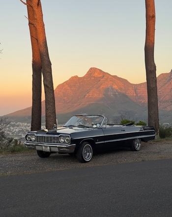 1964 Chevrolet Impala V8 Convertible Dark Blue main image