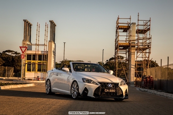 2010 Lexus IS250C with Bumper upgrade main image