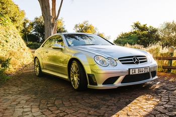 2008 Mercedes CLK Black main image