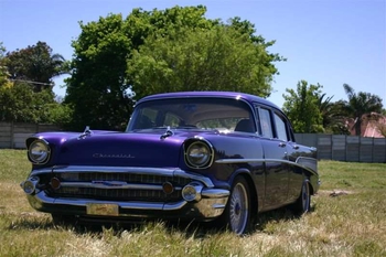 1957 Chevrolet 210 Purple main image