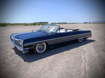1964 Chevrolet Impala V8 Convertible Dark Blue main image