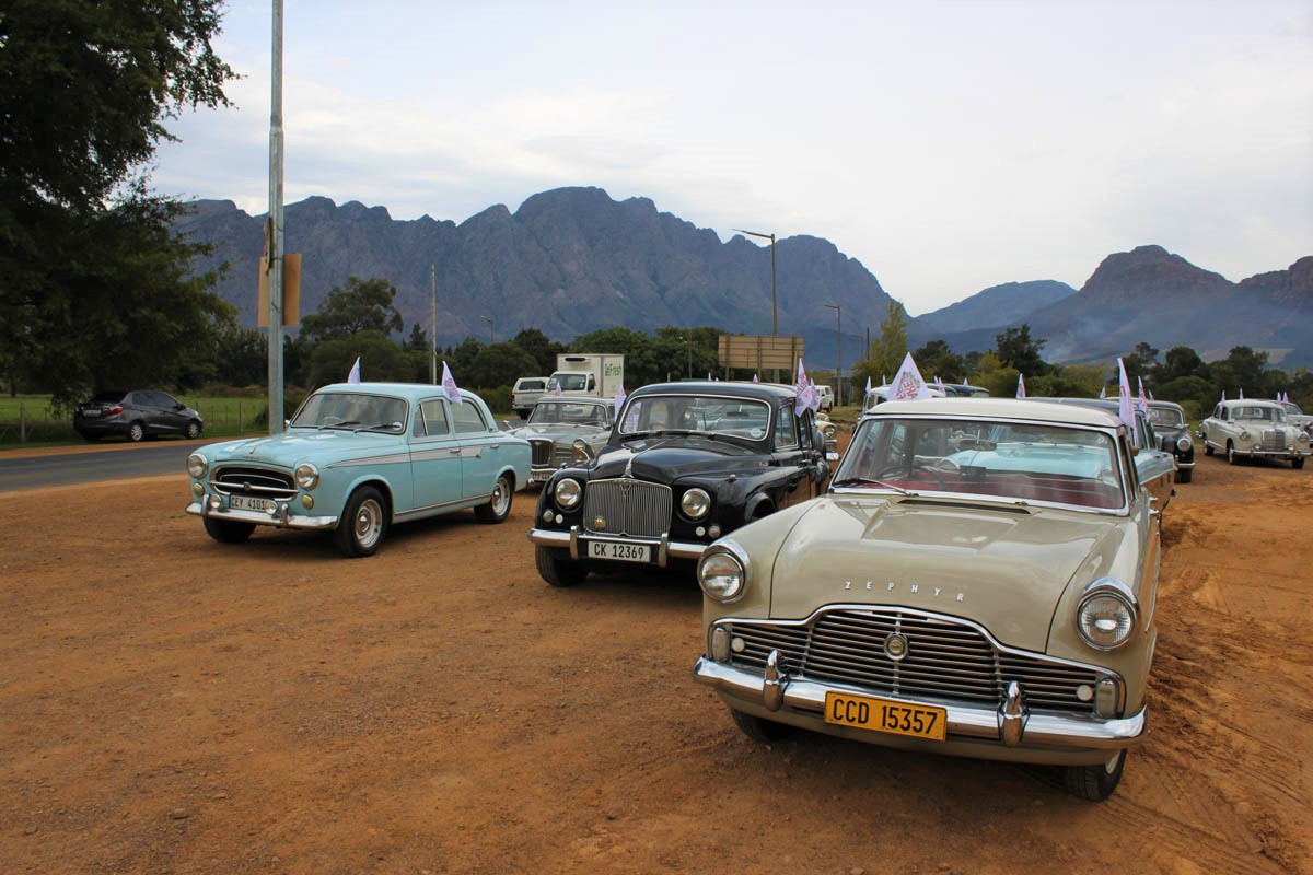 Classic cars on group booking