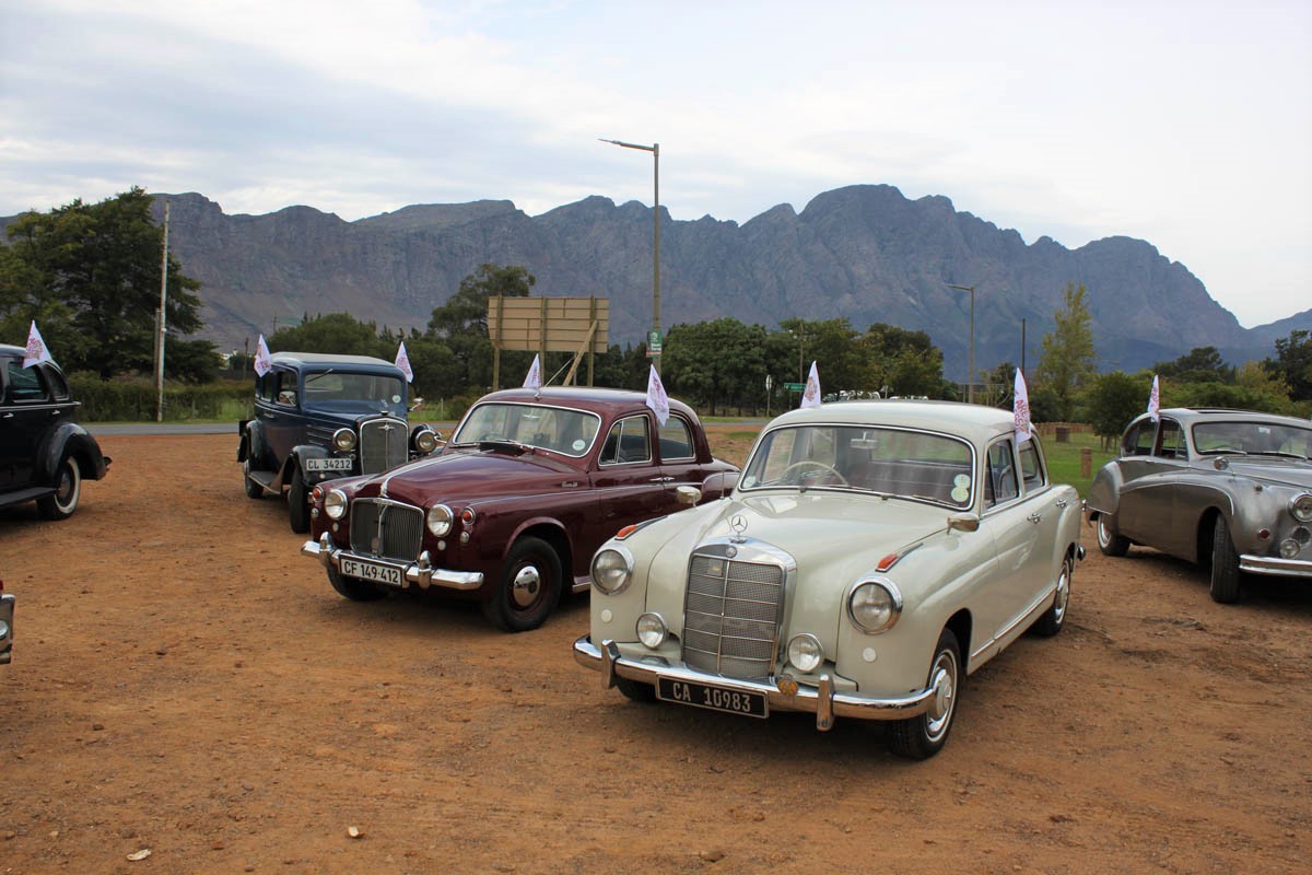 Classic cars on group booking